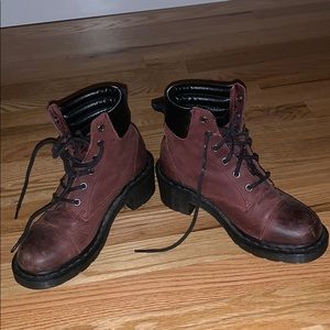 Maroon Dr. Martens Alexandra!